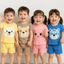 Đồ bộ cho bé trai và đồ bộ bé gái chất thun lạnh QATE653 - bộ quần áo bé trai