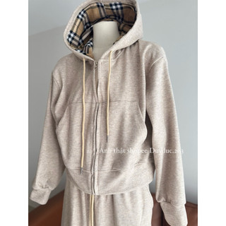 Set Bộ Nữ Kẻ Búp Sang Chảnh Vải Nỉ Len Tăm Dáng Suông Hàng QCCC Thời Trang Nữ, Set Bộ Nữ Sang Chảnh Kẻ Thời Trang Nam Nữ
