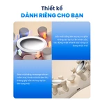 Máy Massage Mắt Cao Cấp Chườm Lạnh, Nóng BUMAS M24 - Đầu Massage Silicon Giúp Thư Giãn, Giảm Mỏi Mắt — ảnh 8