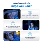 Máy Massage Mắt Cao Cấp Chườm Lạnh, Nóng BUMAS M24 - Đầu Massage Silicon Giúp Thư Giãn, Giảm Mỏi Mắt — ảnh 3