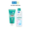 Combo làm sạch cho da dầu mụn: Sữa rửa mặt Hada Labo Acne Care Calming 80g + Nước tẩy trang sạch sâu 240ml)