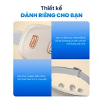 Máy Massage Mắt Cao Cấp Chườm Lạnh, Nóng BUMAS M24 - Đầu Massage Silicon Giúp Thư Giãn, Giảm Mỏi Mắt — ảnh 7