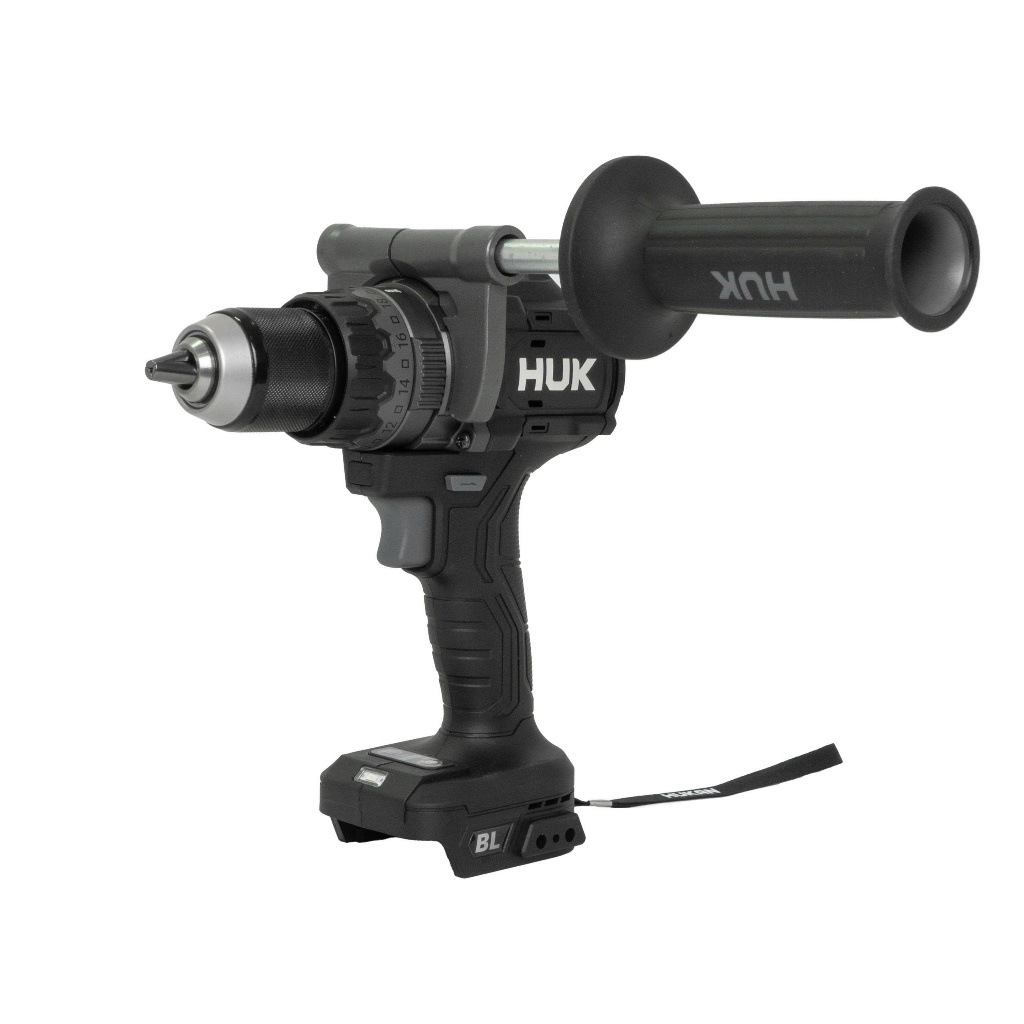 Thân Máy Khoan 13mm HUKAN GEN3 G3-F165AT | 2 Chức Năng Khoan,Vít | Lực Siết 165N.m | Anti Kickback | Tạo Xung | 2 Tốc Độ