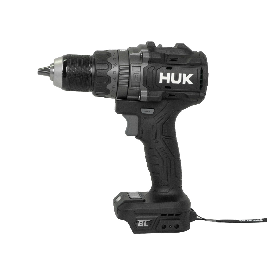 Thân Máy Khoan 13mm HUKAN GEN3 G3-F165AT | 2 Chức Năng Khoan,Vít | Lực Siết 165N.m | Anti Kickback | Tạo Xung | 2 Tốc Độ
