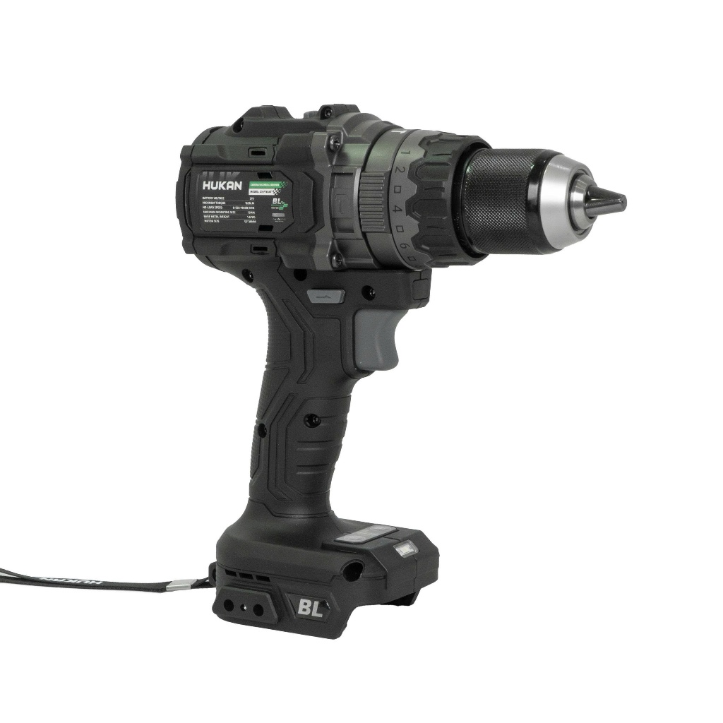 Thân Máy Khoan 13mm HUKAN GEN3 G3-F165AT | 2 Chức Năng Khoan,Vít | Lực Siết 165N.m | Anti Kickback | Tạo Xung | 2 Tốc Độ
