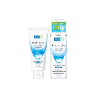 [VB] Combo sạch sâu dịu nhẹ, dưỡng ẩm nhanh chóng: Sữa rửa mặt Advanced Nourish 80g + Nước dưỡng ẩm 170ml (da dầu)