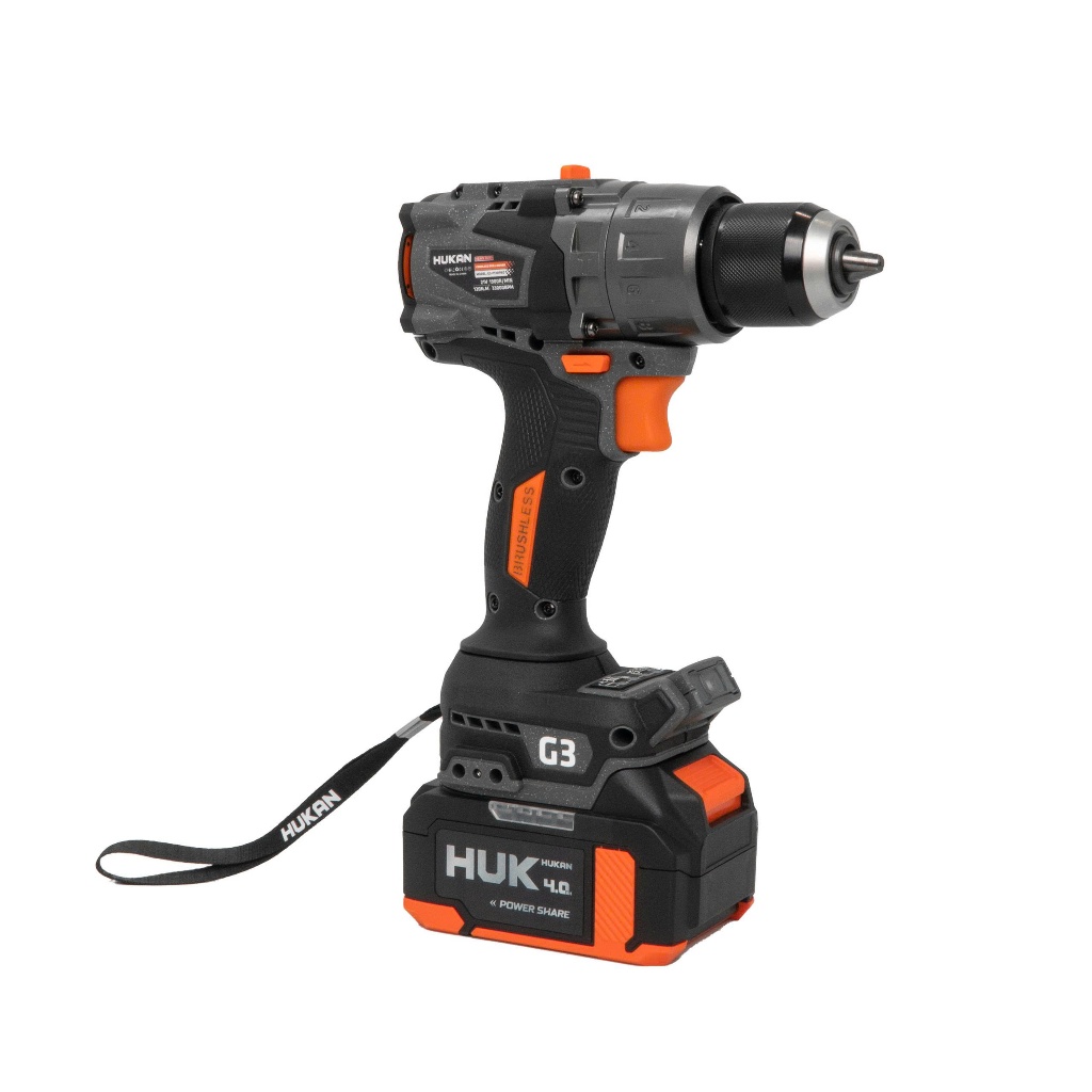 Máy Khoan Pin 13mm GEN3 G3-F120PRO | 21V Lực Siết 120N.m | Động Cơ Không Chổi Than | Anti Kickback | Tạo Xung | 33.000BP