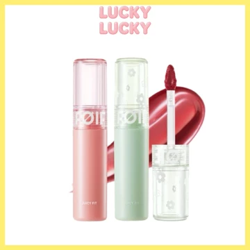 (SALE date 5/2027) Son Tint Bóng FOIF Juicy Fit Tint Chất Son Mềm Mịn, Che Phủ Vân Môi, Tint Lì