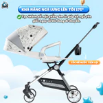 Xe Đẩy Cho Bé Vinng Q7 Chính Hãng, Xe Đẩy Gấp Gọn Đảo Chiều 360 Độ Tiện Lợi, Có Giảm Xóc An Toàn — ảnh 3