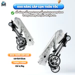 Xe Đẩy Cho Bé Vinng Q7 Chính Hãng, Xe Đẩy Gấp Gọn Đảo Chiều 360 Độ Tiện Lợi, Có Giảm Xóc An Toàn — ảnh 6
