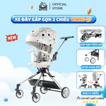 Xe Đẩy Cho Bé Vinng Q7 Chính Hãng, Xe Đẩy Gấp Gọn Đảo Chiều 360 Độ Tiện Lợi, Có Giảm Xóc An Toàn — ảnh 2