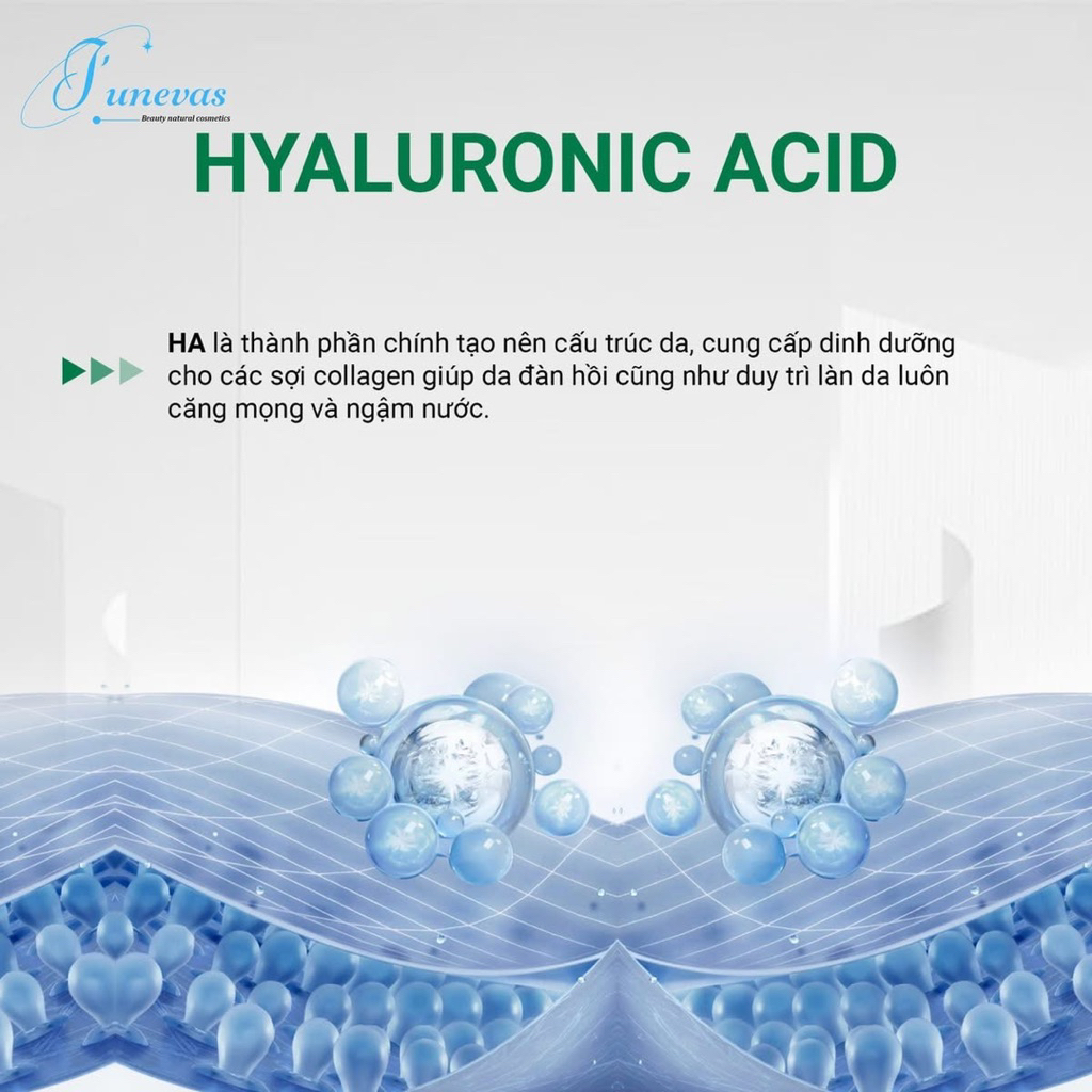 Serum Hyaluronic Junevas cấp ẩm căng bóng da