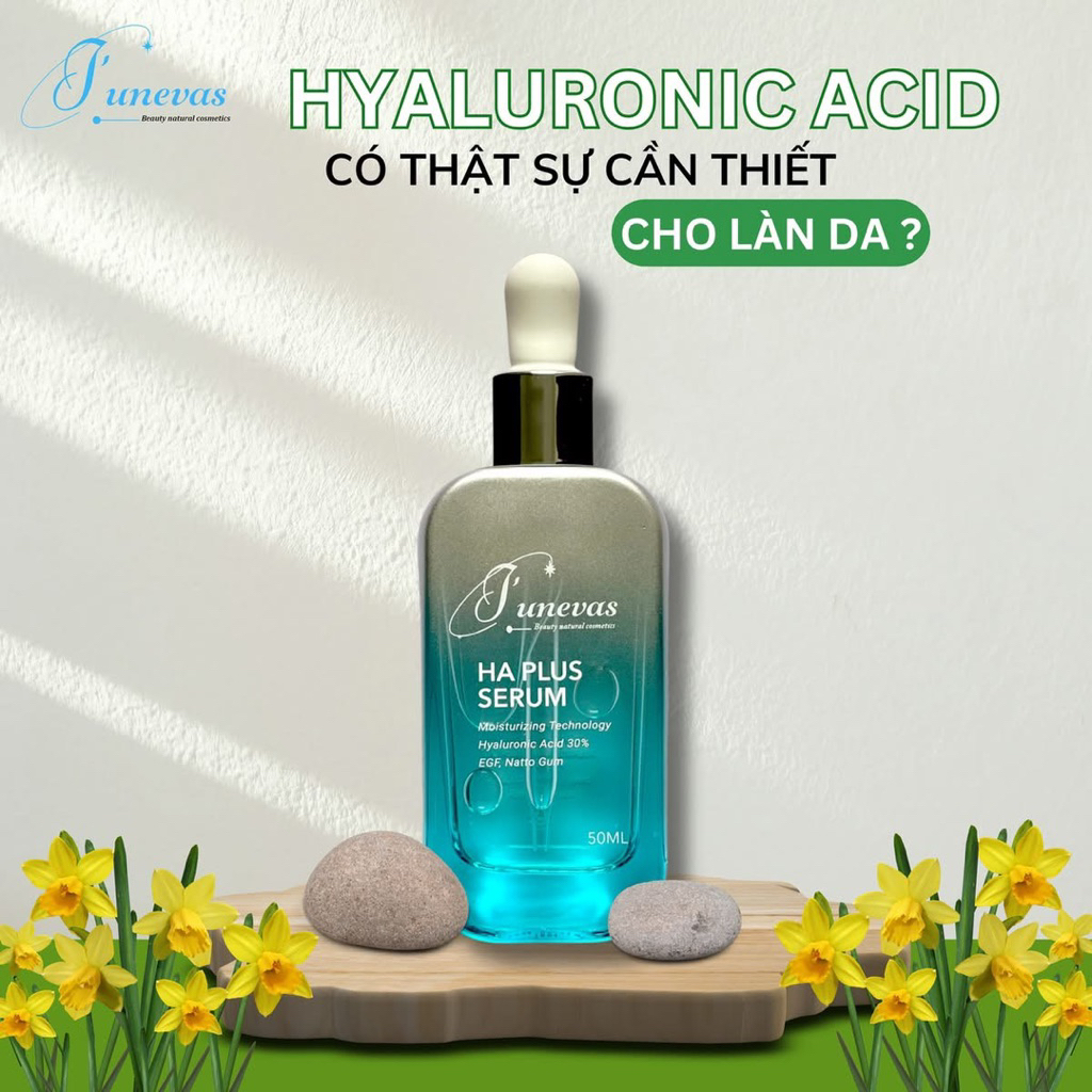 Serum Hyaluronic Junevas cấp ẩm căng bóng da