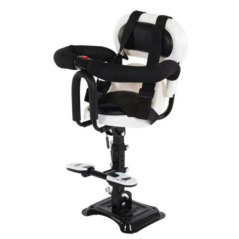 Ghế ngồi xe máy, ghế xe ga 128 cho bé đệm lưng quai xốp có đai an toàn Bi Bô Shop!