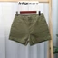 Quần short jean nữ co giãn, form trơn lưng cao dễ phối đồ Anngo - AT428