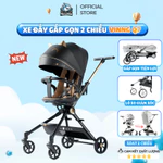 Xe Đẩy Cho Bé Vinng Q7 Cao Cấp, Xe Đẩy Trẻ Em Gấp Gọn Đảo Chiều 3 Chế Độ Ngả Lưng Tiện Lợi, Bánh Xe Giảm Xóc An Toàn — ảnh 1
