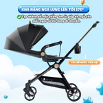 Xe Đẩy Cho Bé Vinng Q7 Cao Cấp, Xe Đẩy Trẻ Em Gấp Gọn Đảo Chiều 3 Chế Độ Ngả Lưng Tiện Lợi, Bánh Xe Giảm Xóc An Toàn — ảnh 7