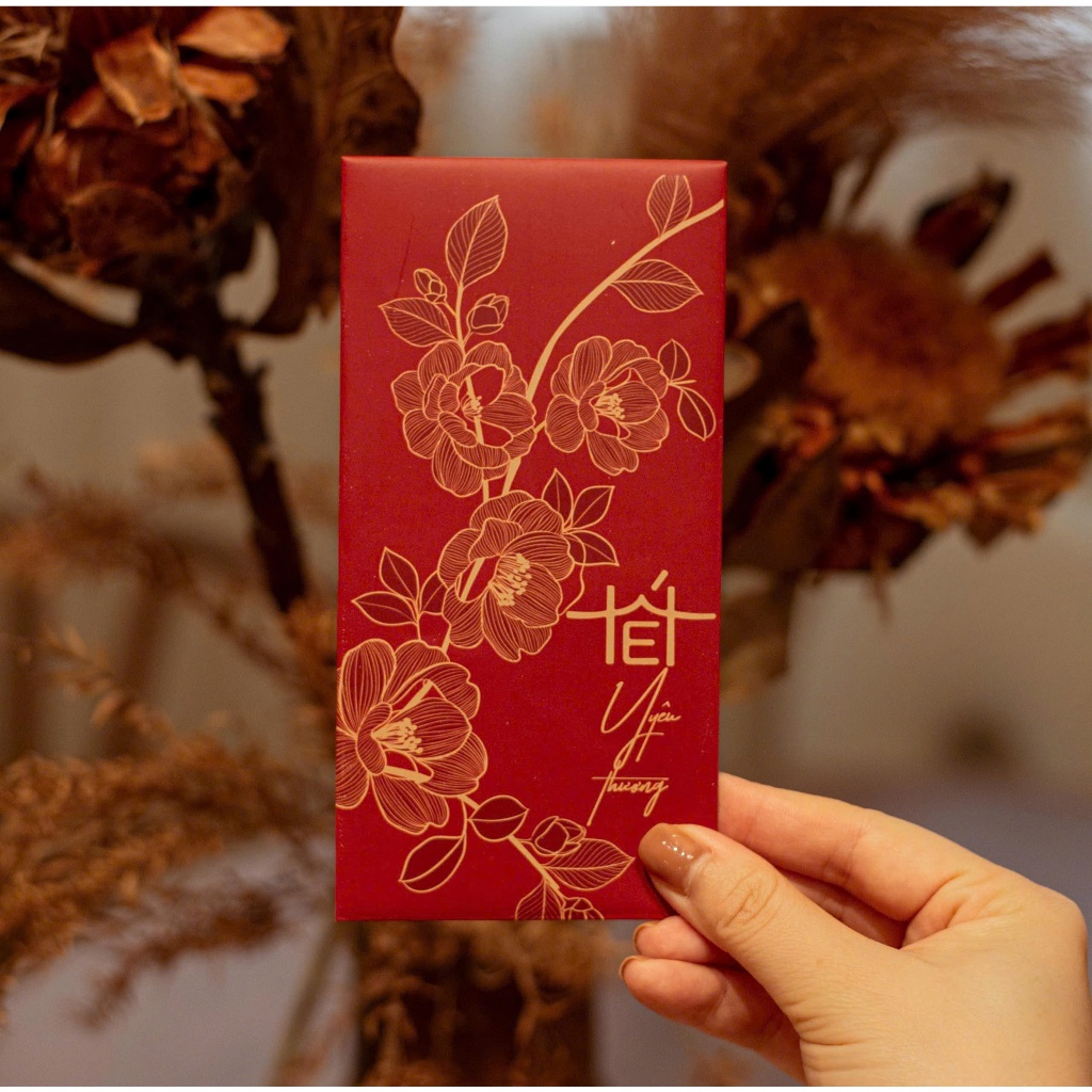 Sét 20 -50 bao lì xì tết 2026 chữ Tết , mẫu đẹp mới Xuân Bính Ngọ, may mắn, thích hợp mừng tuổi, biếu tặng