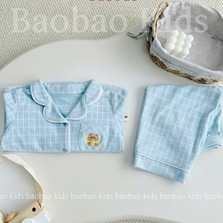 Bộ pijama cho bé trai bé gái  dài tay nỉ lông cừu sz 8-26kg, đồ ngủ cho bé gái,bé trai dài tay thu đông