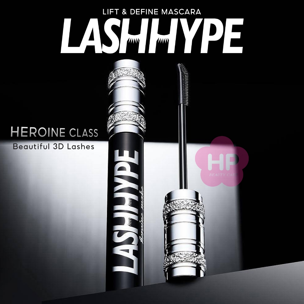 Mascara Bản Cải Tiến Giúp Chuốt Cong Và Dài Rậm Mi Kissme Heroine Make Lash Hype (8g)