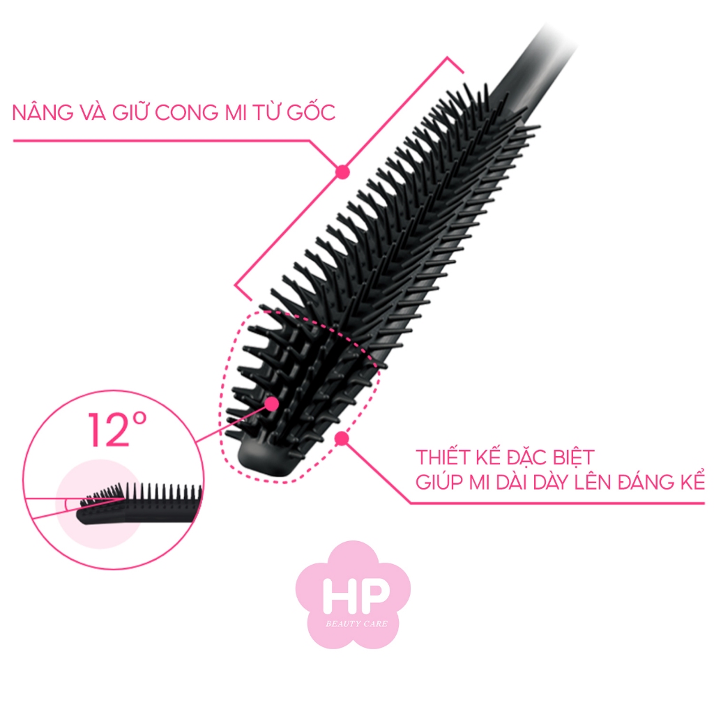 Mascara Bản Cải Tiến Giúp Chuốt Cong Và Dài Rậm Mi Kissme Heroine Make Lash Hype (8g)