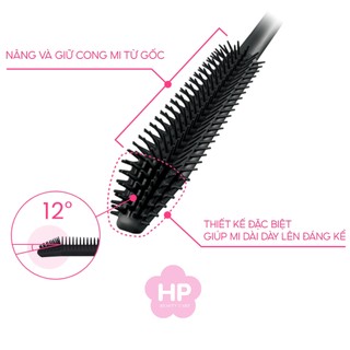 Mascara Kissme Chuốt Dài Cong Và Rậm Mi Không Lem Trôi  Lash Hype Super Water Proof 8g
