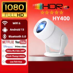 Máy Chiếu Mini HY400 - Màn Hình Lớn 4K & 1080P Siêu Nét, Thiết Kế Di Động Hoàn Hảo Cho Gia Đình & Văn Phòng — ảnh 1