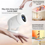 Máy Chiếu Mini HY400 - Màn Hình Lớn 4K & 1080P Siêu Nét, Thiết Kế Di Động Hoàn Hảo Cho Gia Đình & Văn Phòng — ảnh 3