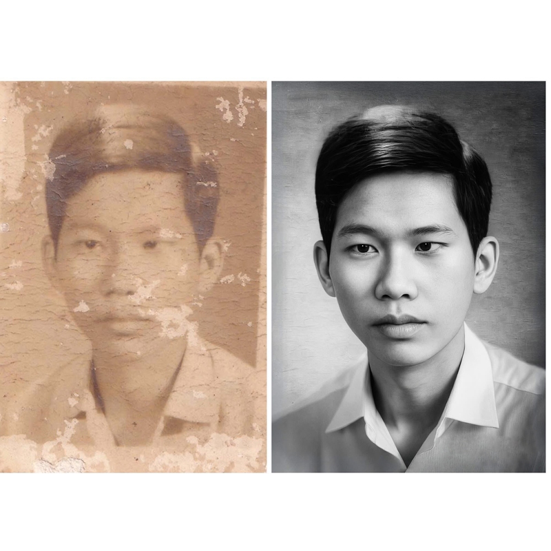 Phục hồi Ảnh Thờ chuyên nghiệp, In bằng giấy ảnh chuyên dụng bền màu trên 50 năm - Ảnh Màu Thế Vinh