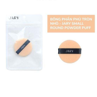 Bông Phấn Phủ Tròn Nhỏ Jary Small Round Powder Puff (1 Cái)