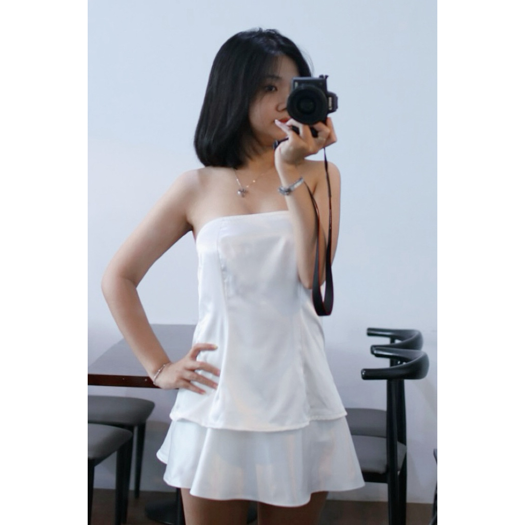 Chân Váy Lụa Dáng Xoè Có Quần Trong Cạp Trễ / Lưng Cao (Có size XS đến Size XXL)