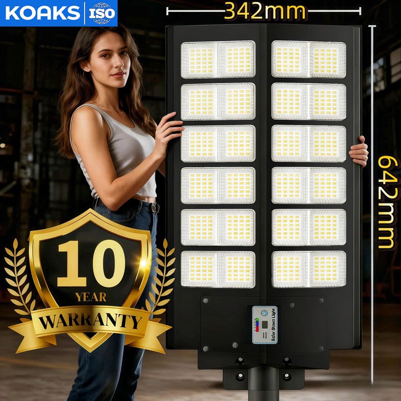 【Siêu lớn siêu sáng】đèn năng lượng mặt trời sân vườn siêu sáng led Đèn năng lượng mặt trời ngoài trời Chống nước IP67