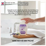 [Thùng 12 chai] Dung Dịch Vệ Sinh Phụ Nữ Anh Quốc Beauty Formulas 250ml Hương Dịu Nhẹ, cân bằng PH, làm sạch hàng ngày — ảnh 8
