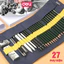 Bộ Dụng Cụ Vẽ Sketch 27/33/57 Món – Đầy Đủ Bút Chì, Than, Tẩy, Bút Tán, Túi Cuộn Tiện Lợi