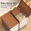 Hộp Đựng Đa Năng Gấp Gọn Thùng Đựng Đồ Siêu Lớn Có Bánh Xe​ Chống Bụi​
