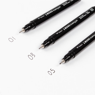 Tombow MONO Nhật Bản - Lẻ 1 Bút / Set 3 Bút Vẽ Kỹ Thuật Inking Mực - WATER-BASED INK DRAWING NEEDLE PEN