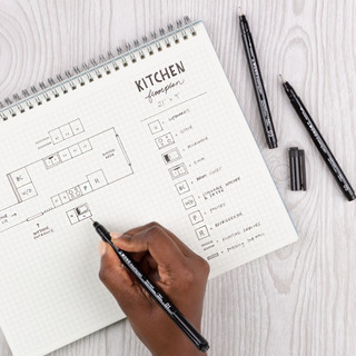Tombow MONO Nhật Bản - Lẻ 1 Bút / Set 3 Bút Vẽ Kỹ Thuật Inking Mực - WATER-BASED INK DRAWING NEEDLE PEN