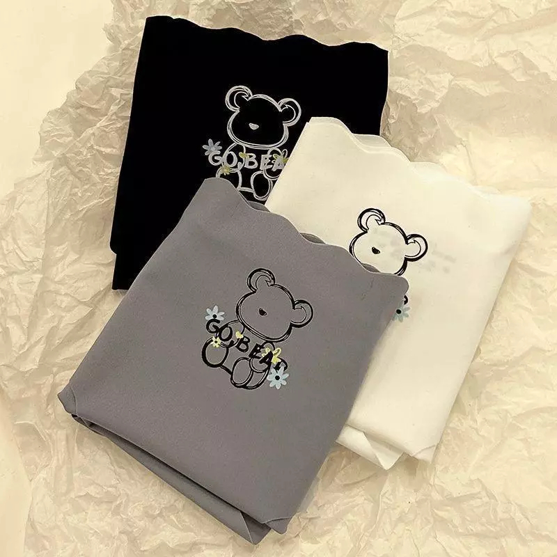 [Peinn] [SET 5 Quần] Quần Lót Nữ Su Sóng In Hình Gấu Không Lộ Viền Sexy (QUẦN GẤU)