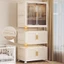 Tủ quần áo treo cho trẻ em có bánh xe, tủ đựng đồ gấp gọn đa năng, làm từ nhựa chất lượng cao.