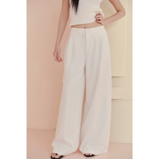 Quần kaki OLV ống suông trẻ trung dễ phối High Waist Wide Leg Pants nhiều màu phù hợp mọi dịp