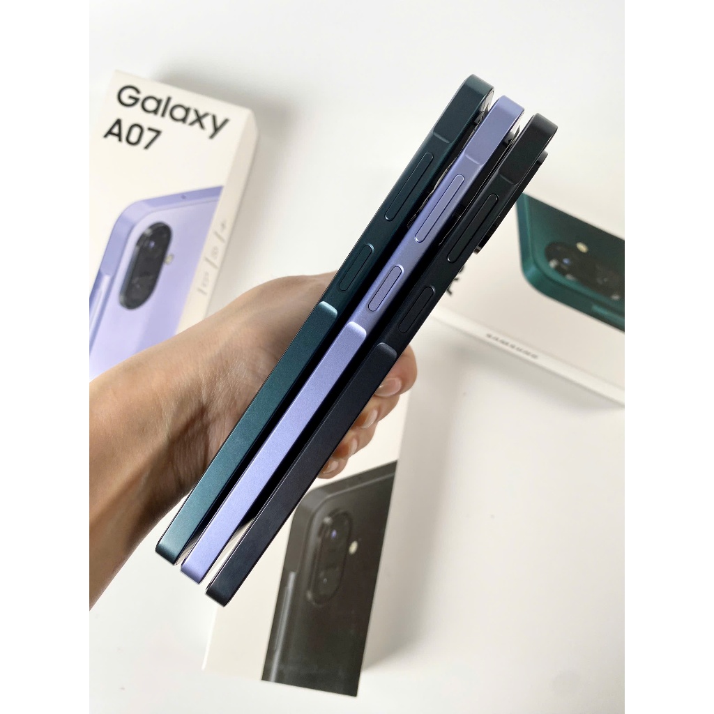 [Chính Hãng] Điện thoại Samsung Galaxy A07 Fullbox Mới Nguyên Seal Pin 5000 Sạc 25W BH 12 Tháng