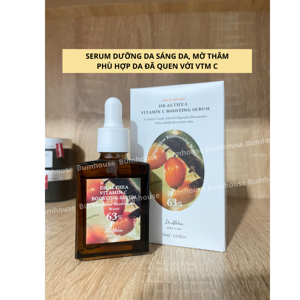 Tinh chất dưỡng sáng da Dr.Althea Vitamin C Boosting / Gentle Vitamin C Serum 30ml
