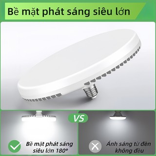 OOKAS Bóng đèn Led UFO, siêu sáng tiết kiệm điện năng, Đèn Trong Nhà Trắng Đèn Bàn Đèn Nhà