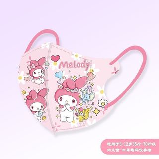 Set 50/10c Khẩu trang cho bé, Khẩu trang trẻ em 3D hoạt Hình không đau tai chống bụi được chọn hình