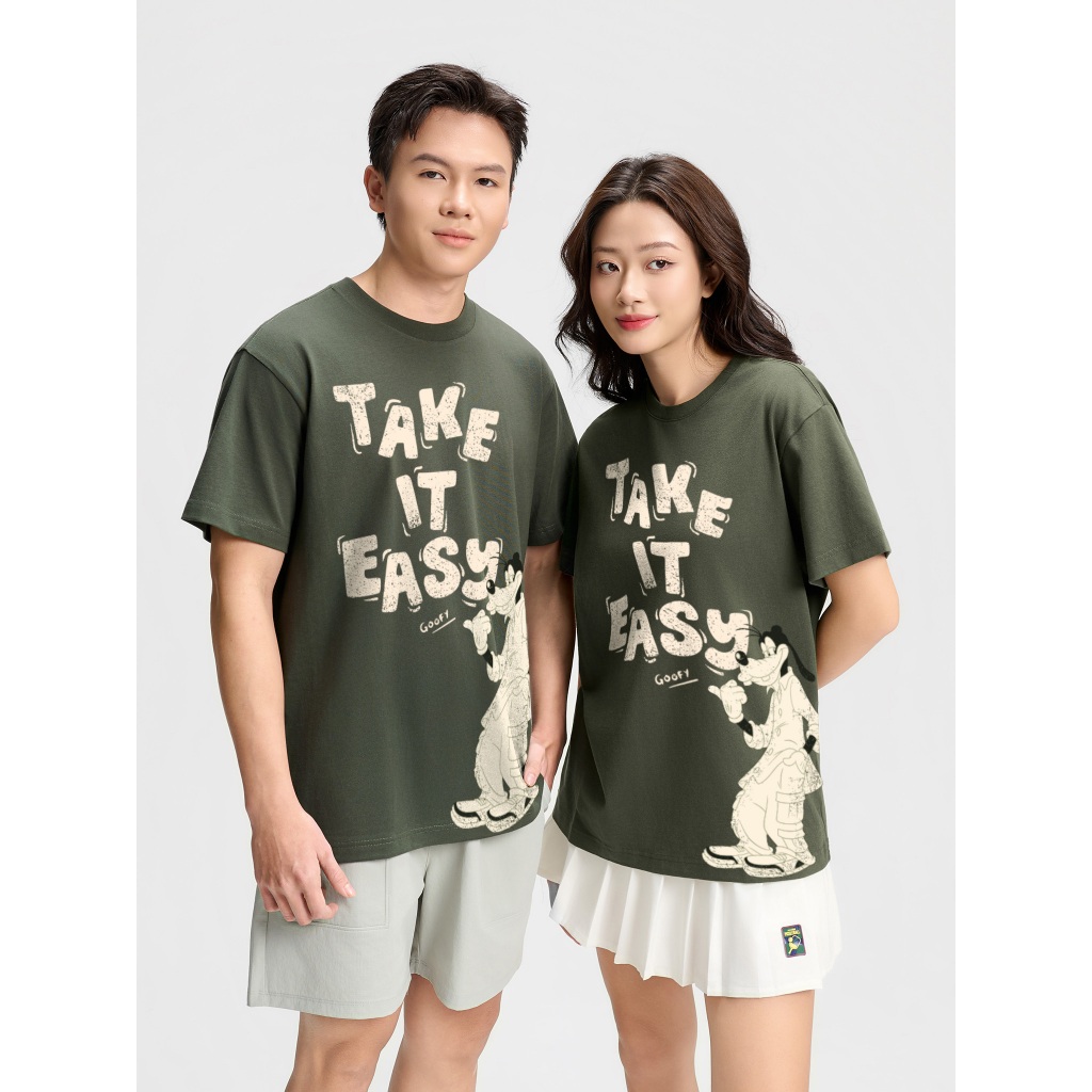 [MUA 4 GIẢM 20%][BST MIRL]Áo thun nam nữ 100% Cotton Relaxed Fit IN Take It Easy - Coolmate