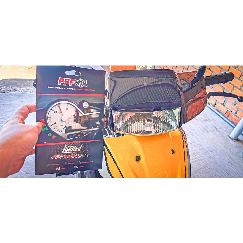PPF Xipo Satria 2000, PPF dán bảo vệ đồng hồ xe, TPU NANO Ceramic