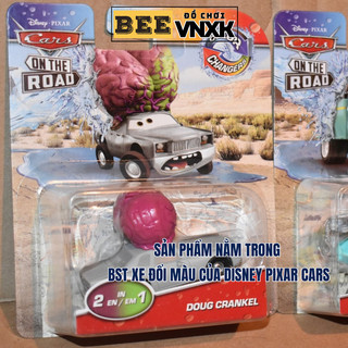 Mô hình Xe Disney Doug Crankel đổi màu theo nhiệt độ nóng lạnh - Đồ chơi xuất dư không hộp BEE VNXK
