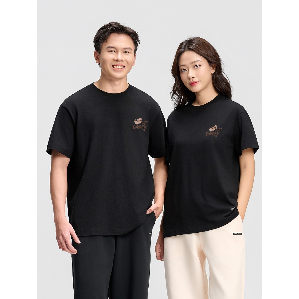 [MUA 4 GIẢM 20%][BST MIRL]Áo thun nam nữ 100% Cotton Relaxed Fit IN Goofy Coffee - Coolmate