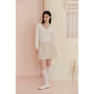 Chân váy OLV chữ A dáng trơn đơn giản trẻ trung Cotton A Line Skirt nhiều màu phù hợp đi làm đi chơi