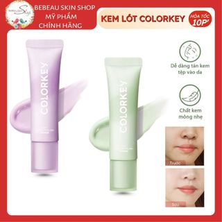 Kem Lót Colorkey Light Weight Polish Primer Nâng Tông Hiệu Chỉnh Màu Da 30g Hàng Chính Hãng - Bebeau